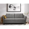 DUNLOPILLO Canapé 3 Places Convertible Express En Tissu CODENO - Gris - Couchage... -Vente-unique shop canape codeno 11908272 31507206 1140x1140