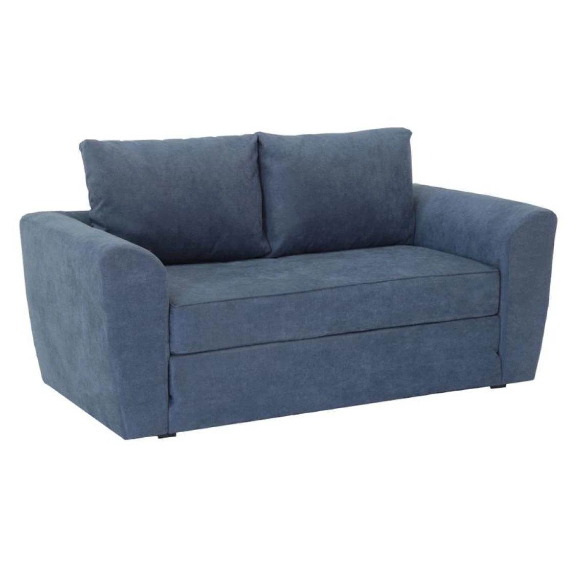 BUT Canapé Convertible 2 Places TWILL Tissu Soro Bleu 3 BUT Canapé Convertible 2 Places TWILL Tissu Soro Bleu