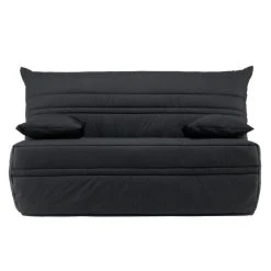 Vente-unique Canapé Convertible BZ CANYON II 100% Coton Fermeture Assistée, 140x1...