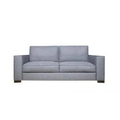 DUNLOPILLO Canapé 4 Places Convertible Express En Tissu Gris - Couchage 160 Cm -...
