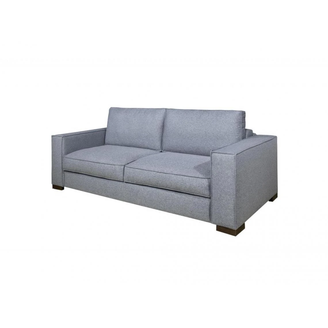 DUNLOPILLO Canapé 4 Places Convertible Express En Tissu Gris - Couchage 160 Cm -... 4 DUNLOPILLO Canapé 4 Places Convertible Express En Tissu Gris - Couchage 160 Cm -... – Image 2