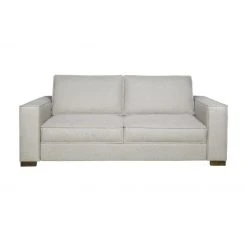 DUNLOPILLO Canapé 3 Places Convertible Express En Tissu Beige - Couchage 140 Cm ...