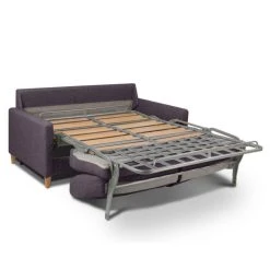 Inside 75 Canapé Convertible OGGETTO Matelas 16 Cm Système Rapido Sommier Latt... -Vente-unique shop canape convertible oggetto matelas 16 cm systeme rapido sommier lattes 160cm renatonisi tweed violet 7845633 19833957 1200x1200