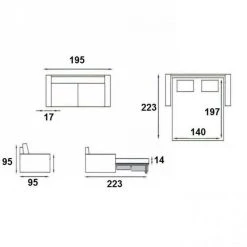 Inside 75 Canapé Convertible RAPIDO PREMIUM 140 Cm Sommier Lattes RENATONISI M... 11 Inside 75 Canapé Convertible RAPIDO PREMIUM 140 Cm Sommier Lattes RENATONISI M... -Vente-unique shop canape convertible rapido premium 140 cm sommier lattes renatonisi matelas bultex microfibre taupe 7842771 19821847 1200x1200