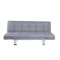 Vente-unique Canapé 3 Places Convertible Clic-clac En Tissu Gris ZUANA -Vente-unique shop canape convertible zuana 13608180 37402718 1140x1140