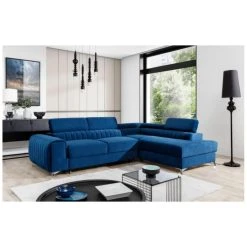 Meubler Design Canapé D'angle Convertible Design Laurence - Angle Canapé - Gauche, ... -Vente-unique shop canape dangle convertible design laurence angle canape gauche couleur canape monolith 77 13491666 36927050 1140x1140