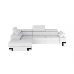 Vente-unique Canapé D'angle Convertible En Simili DAMIEN II - Blanc - Angle Gauche 10 Vente-unique Canapé D'angle Convertible En Simili DAMIEN II - Blanc - Angle Gauche -Vente-unique shop canape dangle convertible en simili damien ii blanc angle gauche 10327784 26689624 1140x1140