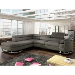 Vente-unique Canapé D'angle Convertible En Tissu Et Simili MYSEN - Taupe - Angle G... 8 Vente-unique Canapé D'angle Convertible En Tissu Et Simili MYSEN - Taupe - Angle G... -Vente-unique shop canape dangle convertible en tissu et simili mysen taupe angle gauche 8238053 20991505 1140x1140