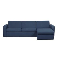Vente-unique Canapé D'angle Convertible Express Et Réversible FLAVIEN En Tissu - ... -Vente-unique shop canape dangle convertible express et reversible flavien en tissu bleu 8238495 20993565 1140x1140
