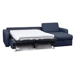 Vente-unique Canapé D'angle Convertible Express Et Réversible FLAVIEN En Tissu - ... -Vente-unique shop canape dangle convertible express et reversible flavien en tissu bleu 8238495 20993569 1140x1140