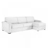 Inside 75 Canapé D'angle DREAMER Convertible RAPIDO 120cm, Polyuréthane Blanc,...