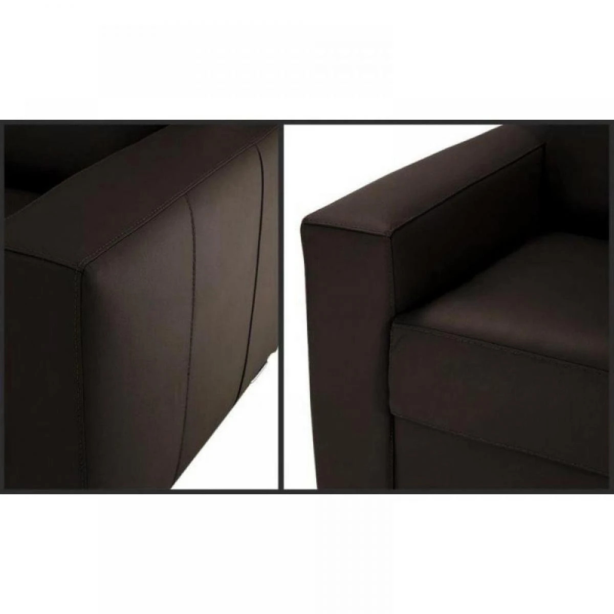 Inside 75 Canapé D'angle DREAMER Convertible RAPIDO 140cm CUIR VACHETTE Marron ... 7 Inside 75 Canapé D'angle DREAMER Convertible RAPIDO 140cm CUIR VACHETTE Marron ... – Image 5