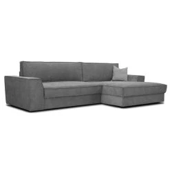 Vente-unique Canapé D'angle Droit Convertible En Tissu Gris AXELLE -Vente-unique shop canape dangle droit convertible en tissu gris axelle 14082986 39127042 1140x1140