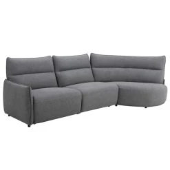 Vente-unique Canapé D'angle Droit Relax électrique En Tissu Gris CALERO -Vente-unique shop canape dangle droit relax electrique en tissu gris calero 13768632 38047088 1140x1140