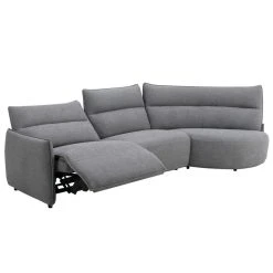 Vente-unique Canapé D'angle Droit Relax électrique En Tissu Gris CALERO -Vente-unique shop canape dangle droit relax electrique en tissu gris calero 13768632 38047090 1140x1140