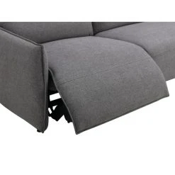 Vente-unique Canapé D'angle Droit Relax électrique En Tissu Gris CALERO -Vente-unique shop canape dangle droit relax electrique en tissu gris calero 13768632 38047092 1140x1140