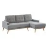 BUT Canapé D'angle Droit SUNNY Tissu Gris Clair -Vente-unique shop canape dangle droit sunny tissu gris clair 11567090 30351292 1140x1140