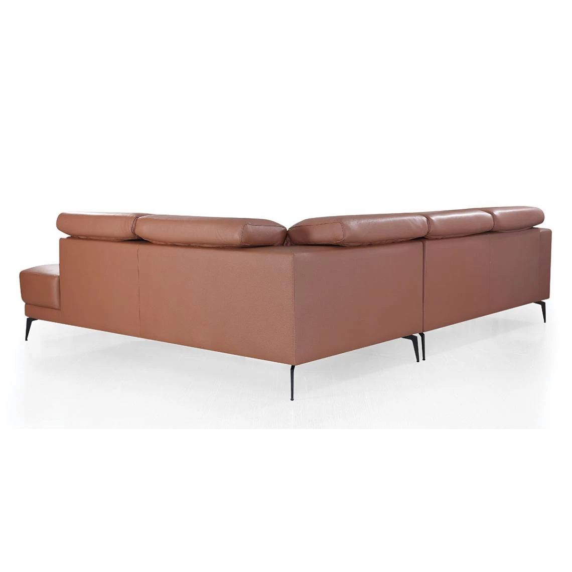 La Maison Du Canapé Canapé D'angle En Cuir EVAN 6 La Maison Du Canapé Canapé D'angle En Cuir EVAN – Image 4