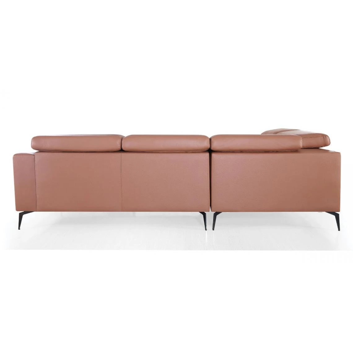 La Maison Du Canapé Canapé D'angle En Cuir EVAN 7 La Maison Du Canapé Canapé D'angle En Cuir EVAN – Image 5