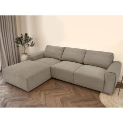Vente-unique Canapé D'angle Gauche En Tissu Beige GLADYS -Vente-unique shop canape dangle gauche en tissu beige gladys 13780996 38117838 1140x1140
