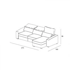 BUT Canapé D'angle Méridienne REYNOLDS Tissu Berlin Gris Foncé -Vente-unique shop canape dangle meridienne reynolds tissu berlin gris fonce 10496922 27172116 1140x1140