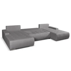Vente-unique Canapé D'angle Panoramique Convertible En Tissu Gris LEANZA 10 Vente-unique Canapé D'angle Panoramique Convertible En Tissu Gris LEANZA -Vente-unique shop canape dangle panoramique convertible en tissu gris leanza 14070022 39073244 1140x1140