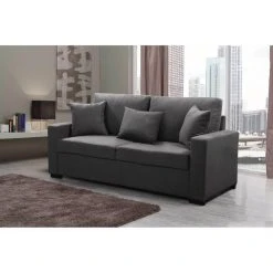 Habitat Et Jardin Canapé Droit Fixe Alise - 3 Places - Gris -Vente-unique shop canape droit fixe alise 3 places gris 10210608 26315398 1140x1140