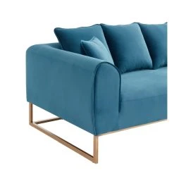 Baita Canapé Droit VICTORIA Fixe Velours Bleu 3 Places -Vente-unique shop canape droit victoria fixe velours bleu 3 places 13872942 38436950 1140x1140