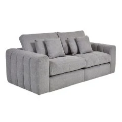 Vente-unique Canapé 3+2 Places En Tissu Gris Clair ARPINO -Vente-unique shop canape fixe arpino 13199250 35857454 1140x1140