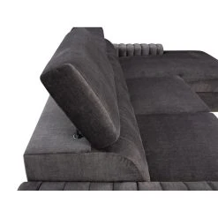 PASCAL MORABITO Canapé D'angle Convertible En Tissu Anthracite LARICA De PASCAL MORAB... 11 PASCAL MORABITO Canapé D'angle Convertible En Tissu Anthracite LARICA De PASCAL MORAB... -Vente-unique shop canape larica 12033282 31888806 1140x1140