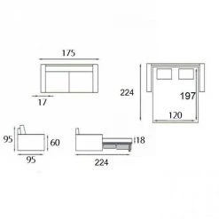 Inside 75 Canapé Lit 2-3 Places MASTER Convertible RAPIDO 120 Cm Cuir Noir MATE... 11 Inside 75 Canapé Lit 2-3 Places MASTER Convertible RAPIDO 120 Cm Cuir Noir MATE... -Vente-unique shop canape lit 2 3 places master convertible rapido 120 cm cuir noir matelas 18 cm inclus 7849097 19848541 1200x1200