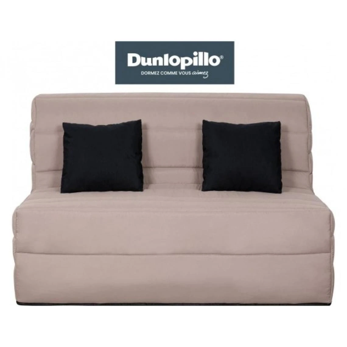 UB DESIGN SALON Canapé Lit Caly BZ 140 Mousse 28 Kg Couette Taupe 3 UB DESIGN SALON Canapé Lit Caly BZ 140 Mousse 28 Kg Couette Taupe