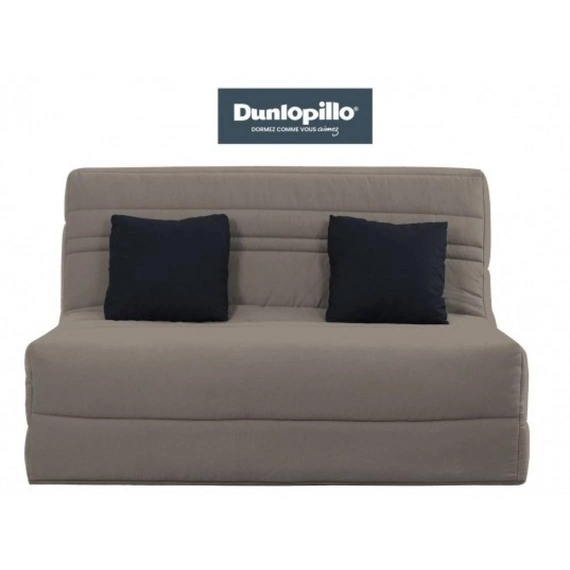 UB DESIGN SALON Canapé Lit Romy Slyde 140 Mousse 35 Kg Couette Taupe 3 UB DESIGN SALON Canapé Lit Romy Slyde 140 Mousse 35 Kg Couette Taupe