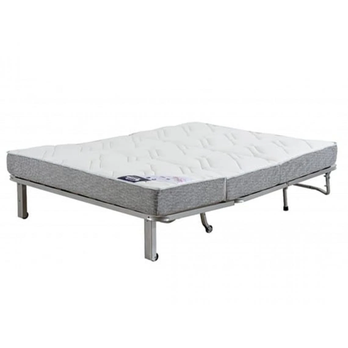 UB DESIGN SALON Canapé Lit Well Bz 140 Tissu Gris Matelas Simmons 45kg 4 UB DESIGN SALON Canapé Lit Well Bz 140 Tissu Gris Matelas Simmons 45kg – Image 2