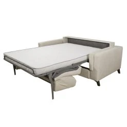 DUNLOPILLO Canapé 3 Places Convertible Express En Tissu Beige - Couchage 140 Cm ... -Vente-unique shop canape mirabel 12638680 33955270 1140x1140