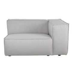 Tousmesmeubles Canapé Module Droit Tissu/Gris Taille L - AISSA -Vente-unique shop canape module droit tissugris taille l aissa 11510868 30141564 1140x1140