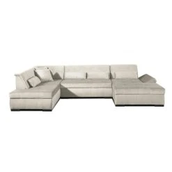 Lisa Design Canapé Panoramique 7 Places VERMONT - Angle Gauche - Velours Beige -Vente-unique shop canape panoramique 7 places vermont angle gauche velours beige 12481948 33316372 1140x1140