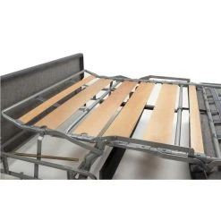 Inside 75 Canapé Lit Rapido SUN ELITE Cuir éco Noir Sommier Lattes 140cm Assis... -Vente-unique shop canape rapido convertible electrique spazio 120cm 10