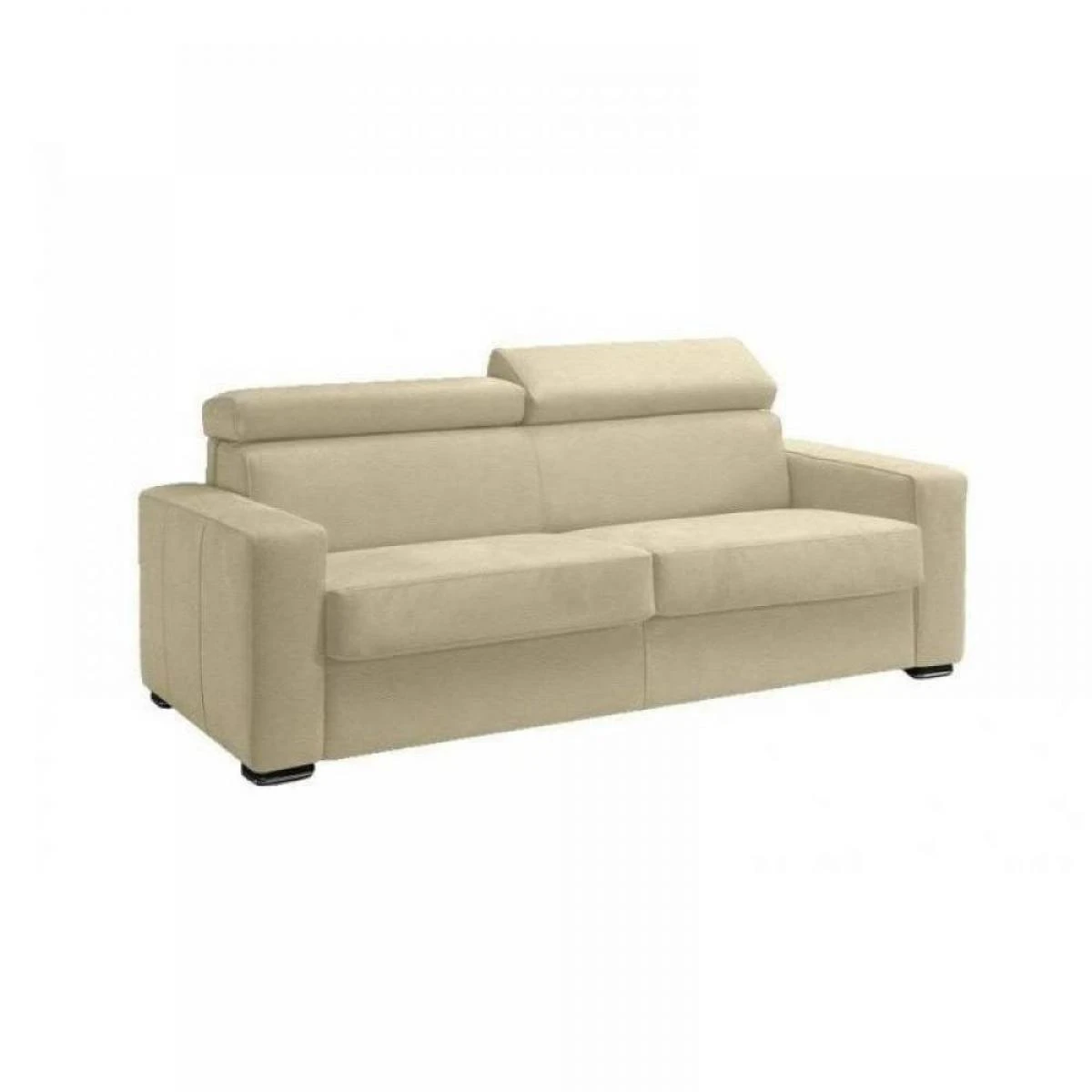 Inside 75 Canapé RAPIDO SIDNEY DELUXE 160 Cm Cuir Vachette Beige Matelas 16 Cm 3 Inside 75 Canapé RAPIDO SIDNEY DELUXE 160 Cm Cuir Vachette Beige Matelas 16 Cm