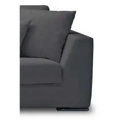 City Canapé Tissu Monaco 3 Places Fixe Tissu Ritz Gris Foncé -Vente-unique shop canape tissu city monaco 3plf ritz84 10317042 26655682 1140x1140