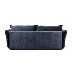 Maison Aubertin Canapé Tissu Droit Convertible Bleu Verduro - 3 Places -Vente-unique shop canape tissu droit convertible bleu verduro 3 places 10229464 26373238 1140x1140