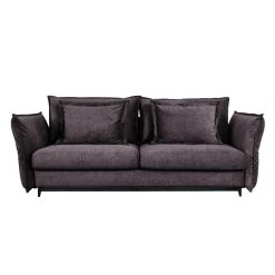 Maison Aubertin Canapé Tissu Droit Convertible Gris Foncé Verduro - 3 Places -Vente-unique shop canape tissu droit convertible gris fonce verduro 3 places 10229616 26373834 1140x1140