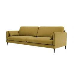 Maison Aubertin Canapé Tissu Droit Jaune Splendido - 2 Places -Vente-unique shop canape tissu droit jaune splendido 2 places 10162924 26147644 1140x1140