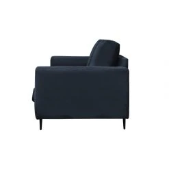 Maison Aubertin Canapé Velours Droit Caruso Bleu Marine - 3 Places -Vente-unique shop canape velours droit caruso bleu marine 3 places 10162374 26145614 1140x1140