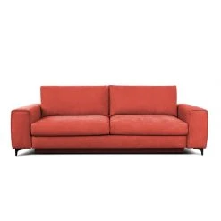 Maison Aubertin Canapé Velours Droit Rose Fiesole - 3 Places -Vente-unique shop canape velours droit rose fiesole 3 places 10229336 26372714 1140x1140