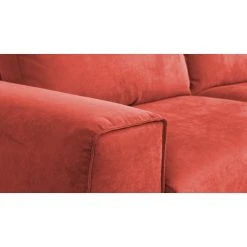 Maison Aubertin Canapé Velours Droit Rose Fiesole - 3 Places -Vente-unique shop canape velours droit rose fiesole 3 places 10229336 26372718 1140x1140