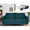 Vente-unique Canapé Convertible Express En Tissu Bleu YVAN -Vente-unique shop canape yvan 11919488 31547006 1140x1140