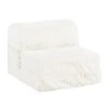Linea Natura Chauffeuse L.76 Cm SNOW Blanc -Vente-unique shop chauffeuse l76 cm snow blanc 9155891 23896195 1140x1140