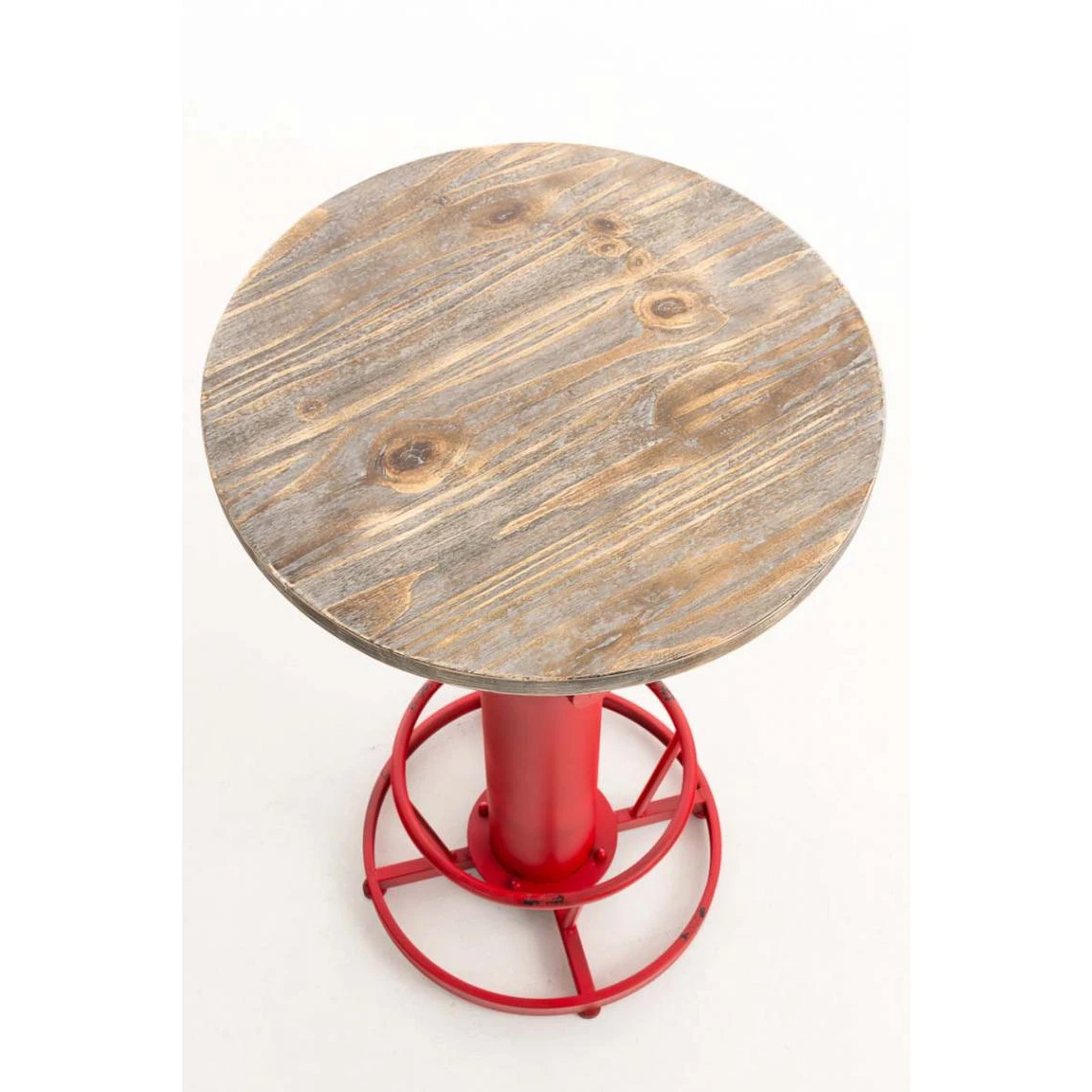 Icaverne Chic Table Haute Selection Lilongwe Couleur Rouge 4 Icaverne Chic Table Haute Selection Lilongwe Couleur Rouge – Image 2