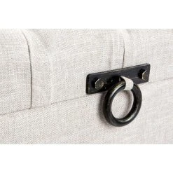 Pegane Coffre Banquette En MDF Et Lin Coloris Beige - Longueur 122 X Profonde... -Vente-unique shop coffre banquette en mdf et lin coloris beige longueur 122 x profondeur 47 x hauteur 43 cm 13499612 36971748 1140x1140